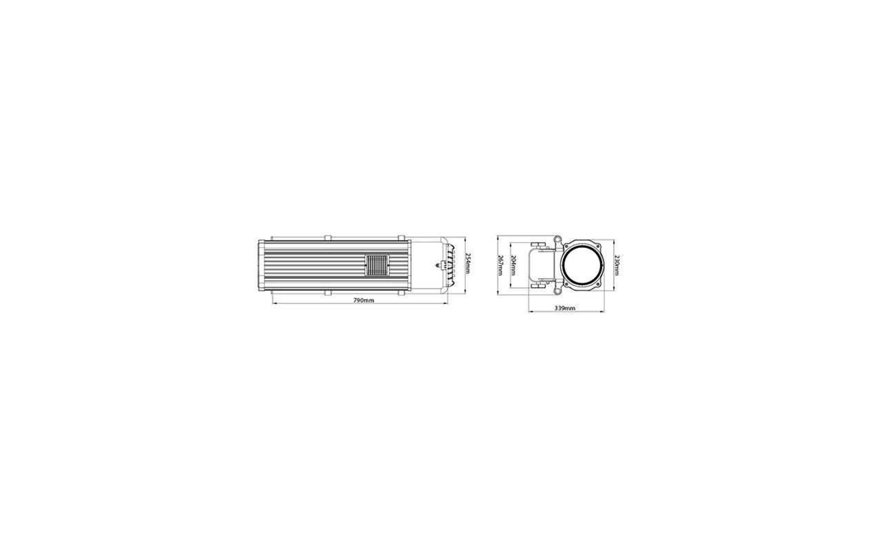 FOS Led Follow Spot 350