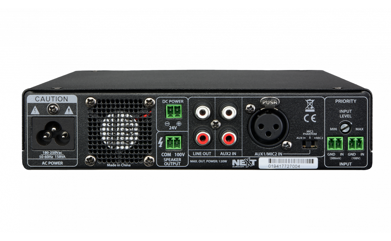 NEXT Audiocom MX12- mikser/pojačalo 120W - Bluetooth