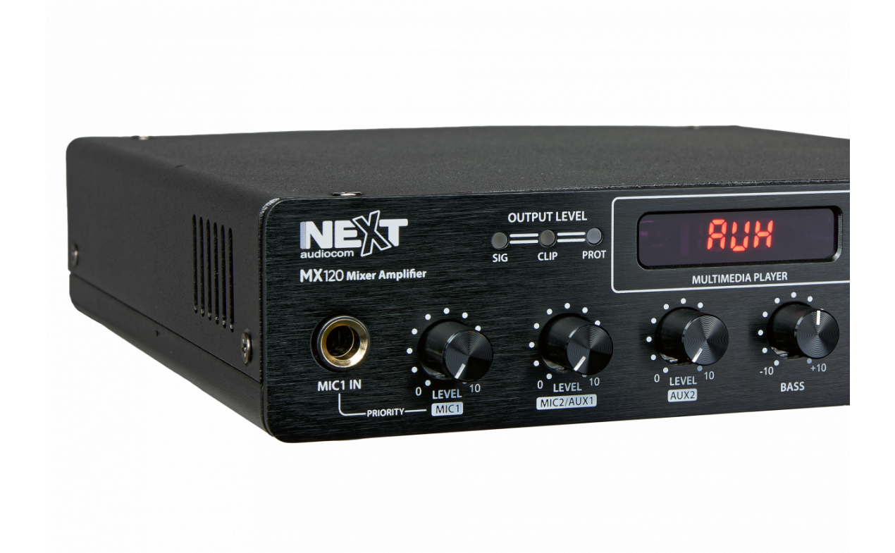 NEXT Audiocom MX12- mikser/pojačalo 120W - Bluetooth