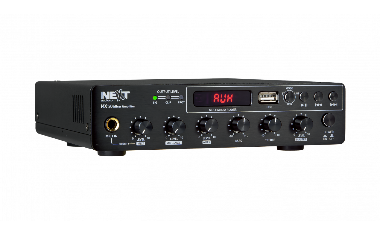 NEXT Audiocom MX12- mikser/pojačalo 120W - Bluetooth