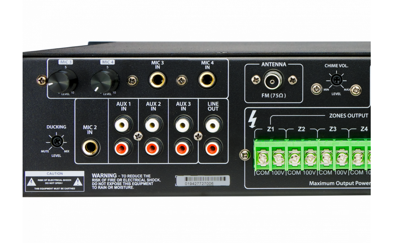 NEXT Audiocom MX350 6 zonski mikser/pojačalo 350W
