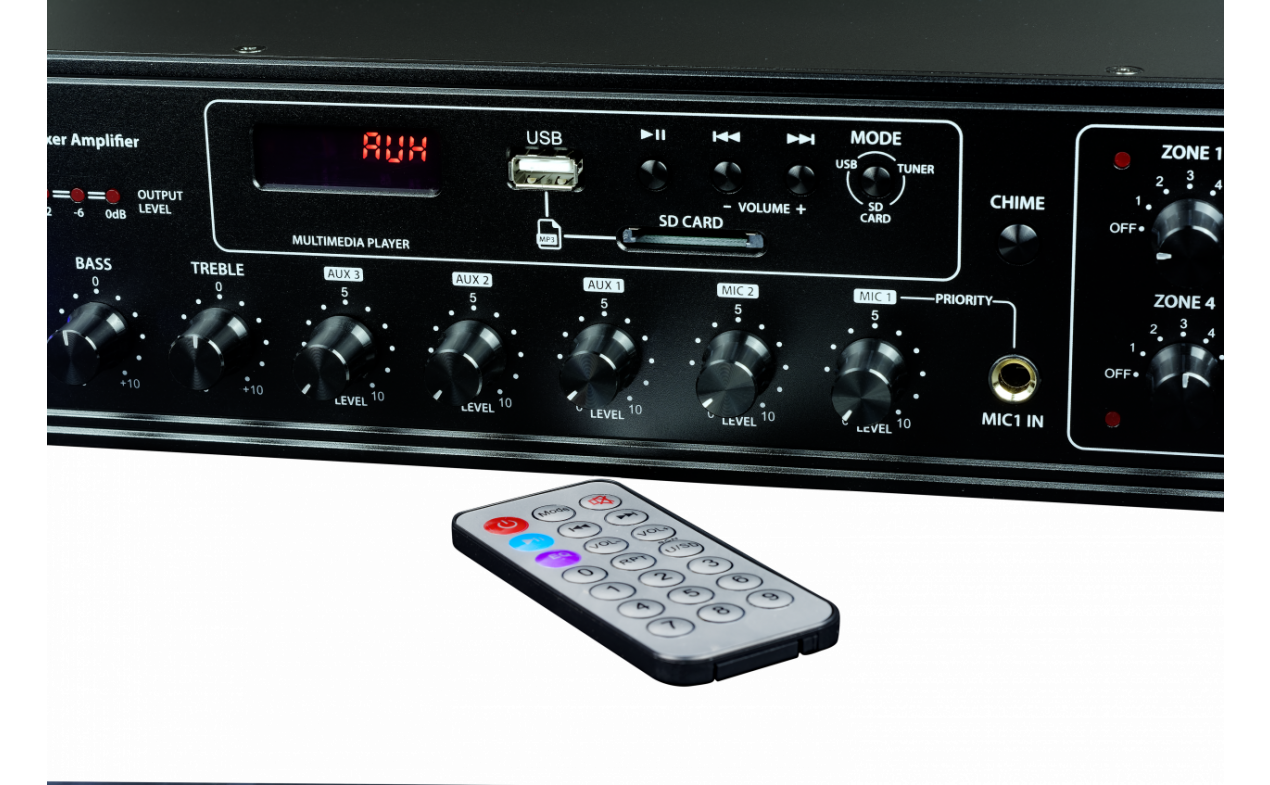 NEXT Audiocom MX350 6 zonski mikser/pojačalo 350W