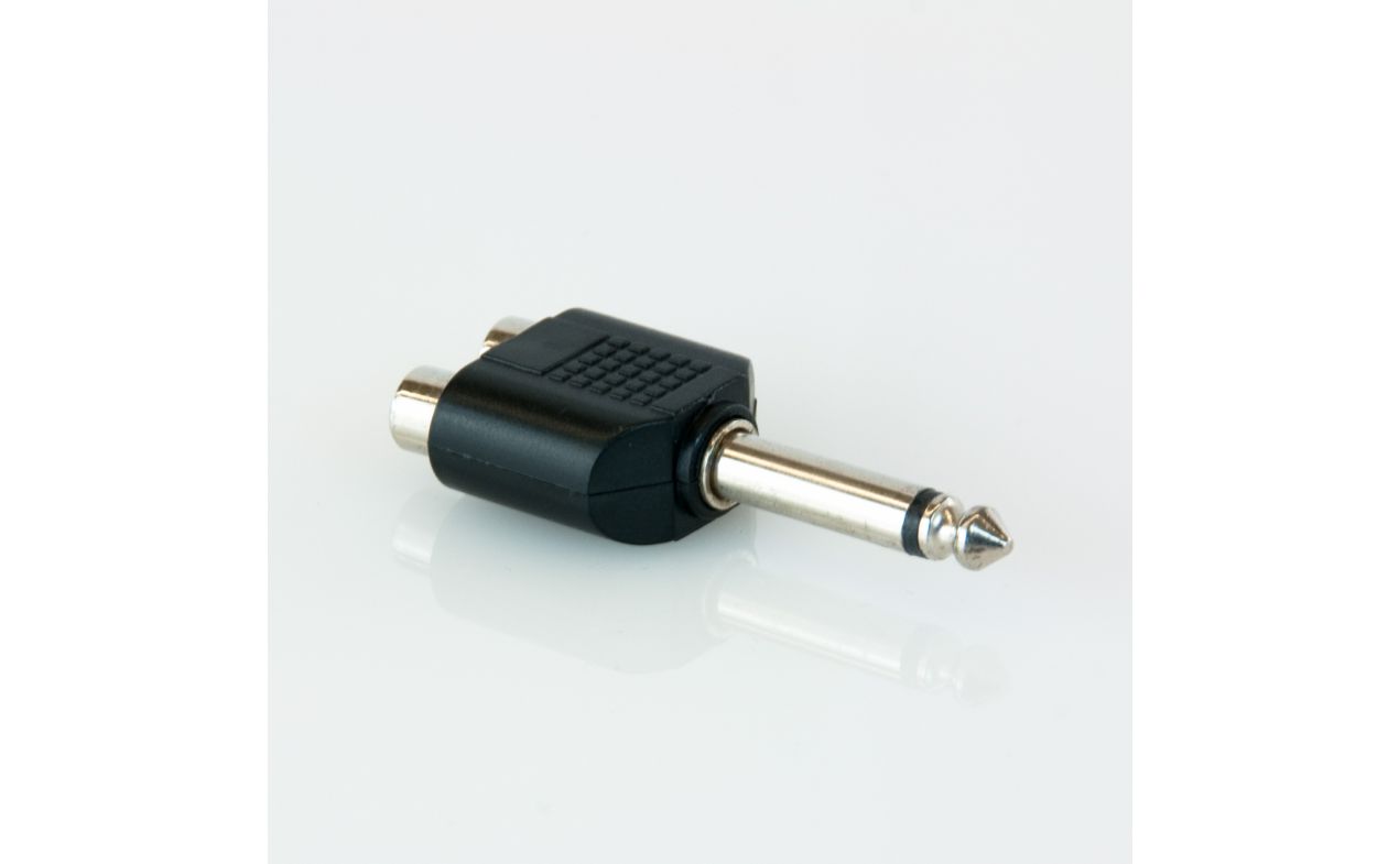 MA adapter HY1750 2xRCA na TS 6.3 mm