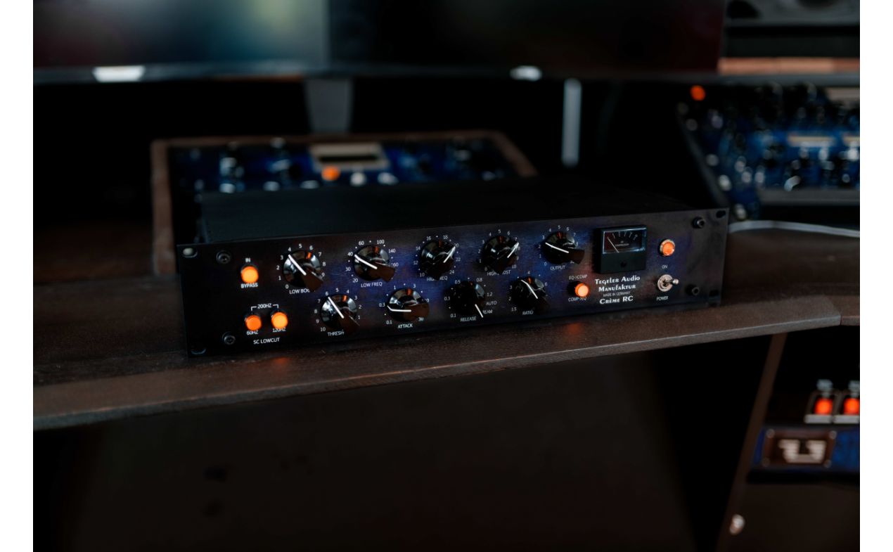 Tegeler Audio -Crème RC - Remote Controllable Bus Compressor and Mastering Equalizer