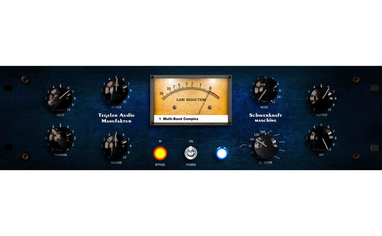 Tegeler Audio - Schwerkraftmaschine - The Compressor