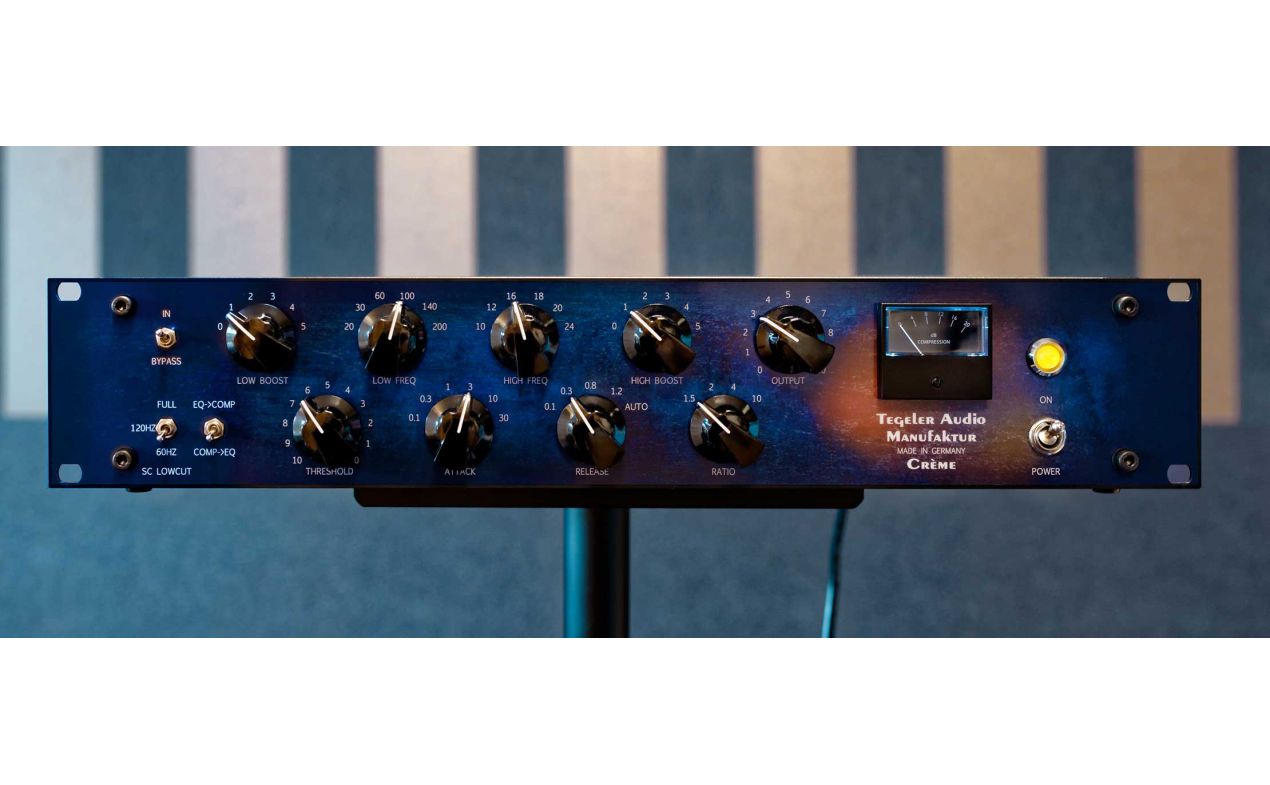 Tegeler Audio - Crème – Bus Compressor and Mastering Equalizer