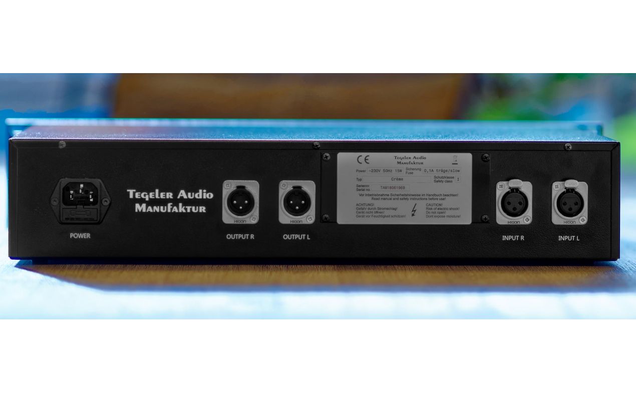 Tegeler Audio - Crème – Bus Compressor and Mastering Equalizer