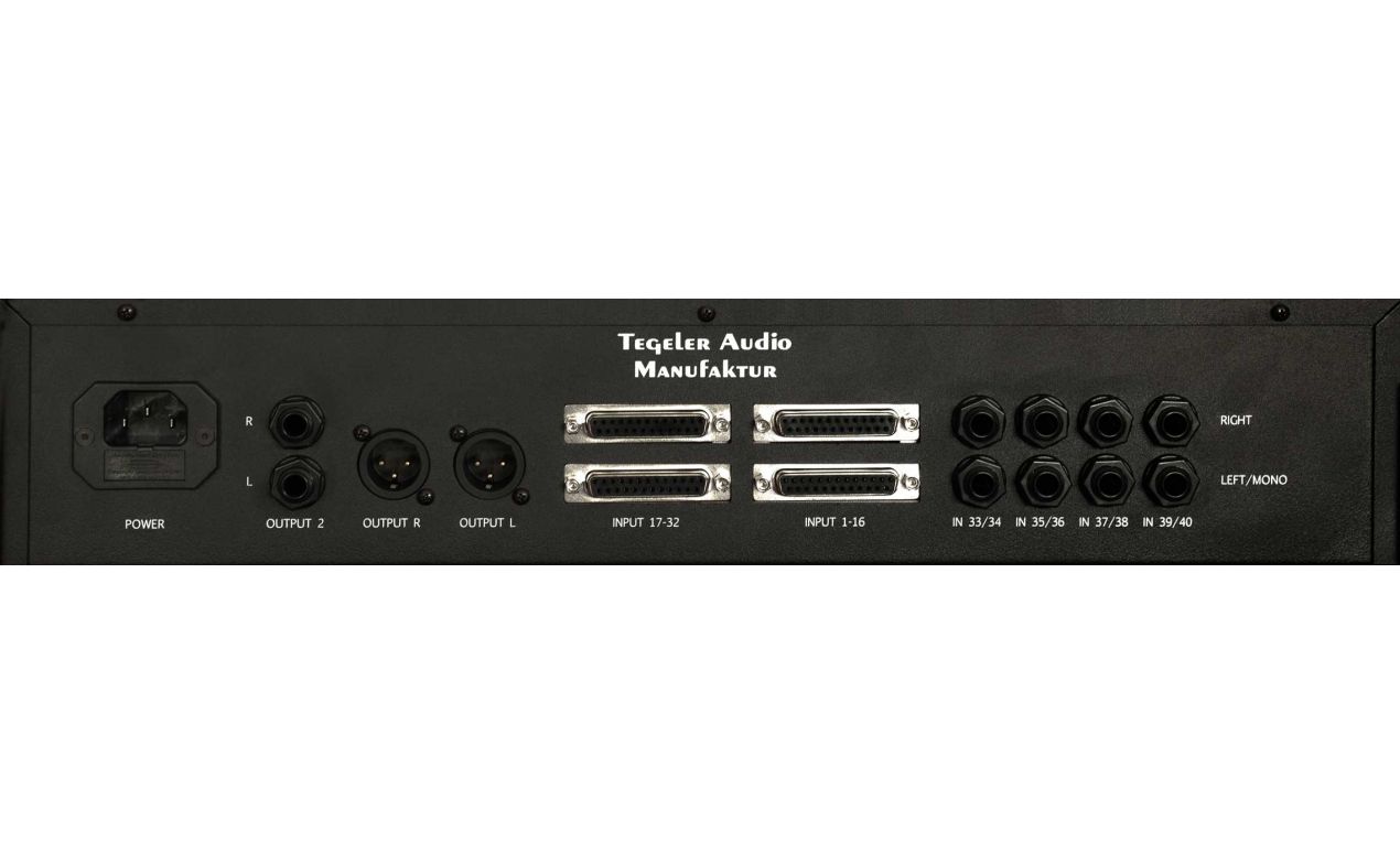 Tegeler Audio-Tube Summing Mixer TSM