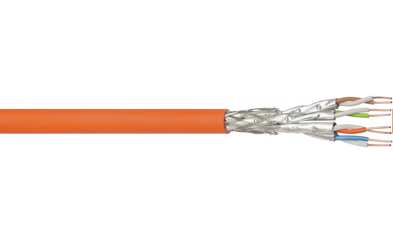 UTP Kabel S/FTP Cat.7A LSZH (puni) AWG23, simplex