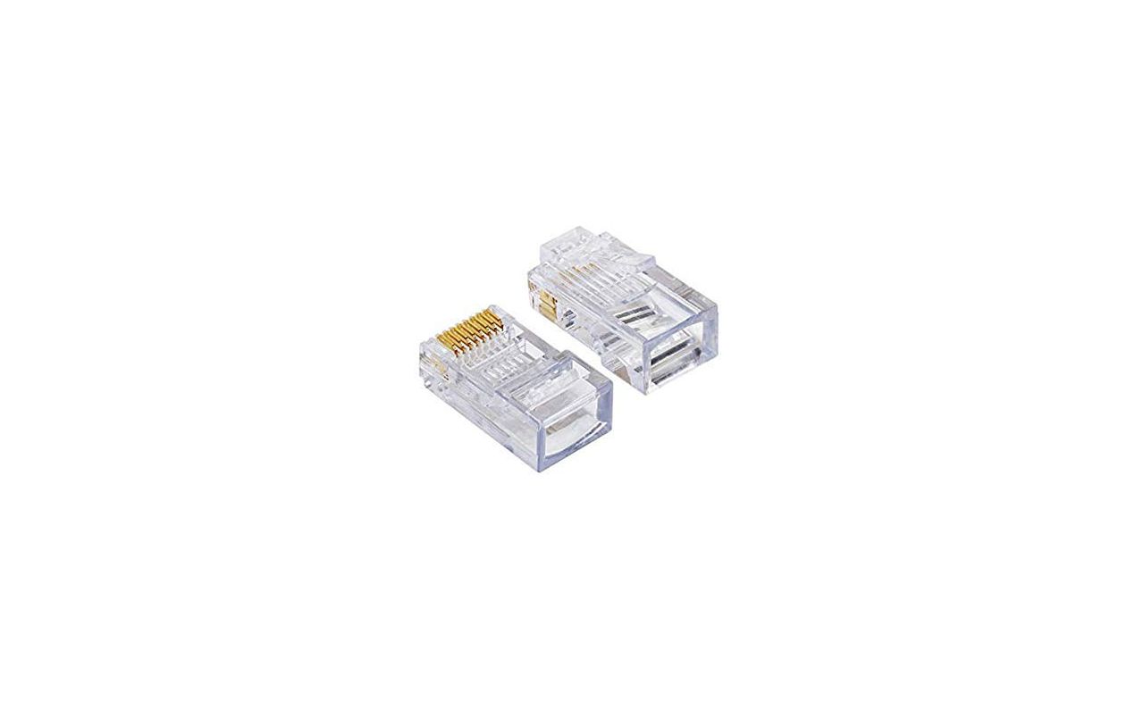 KONEKTOR 8-8 POLNI RJ-45 ( CAT 5E ) NEOKLOPLJENI