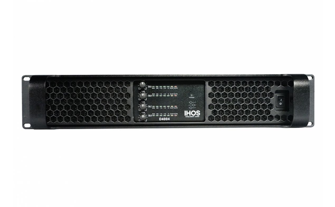 Pro IHOS D4004 4CH pojačalo 4x1800W @ 4 Ohm