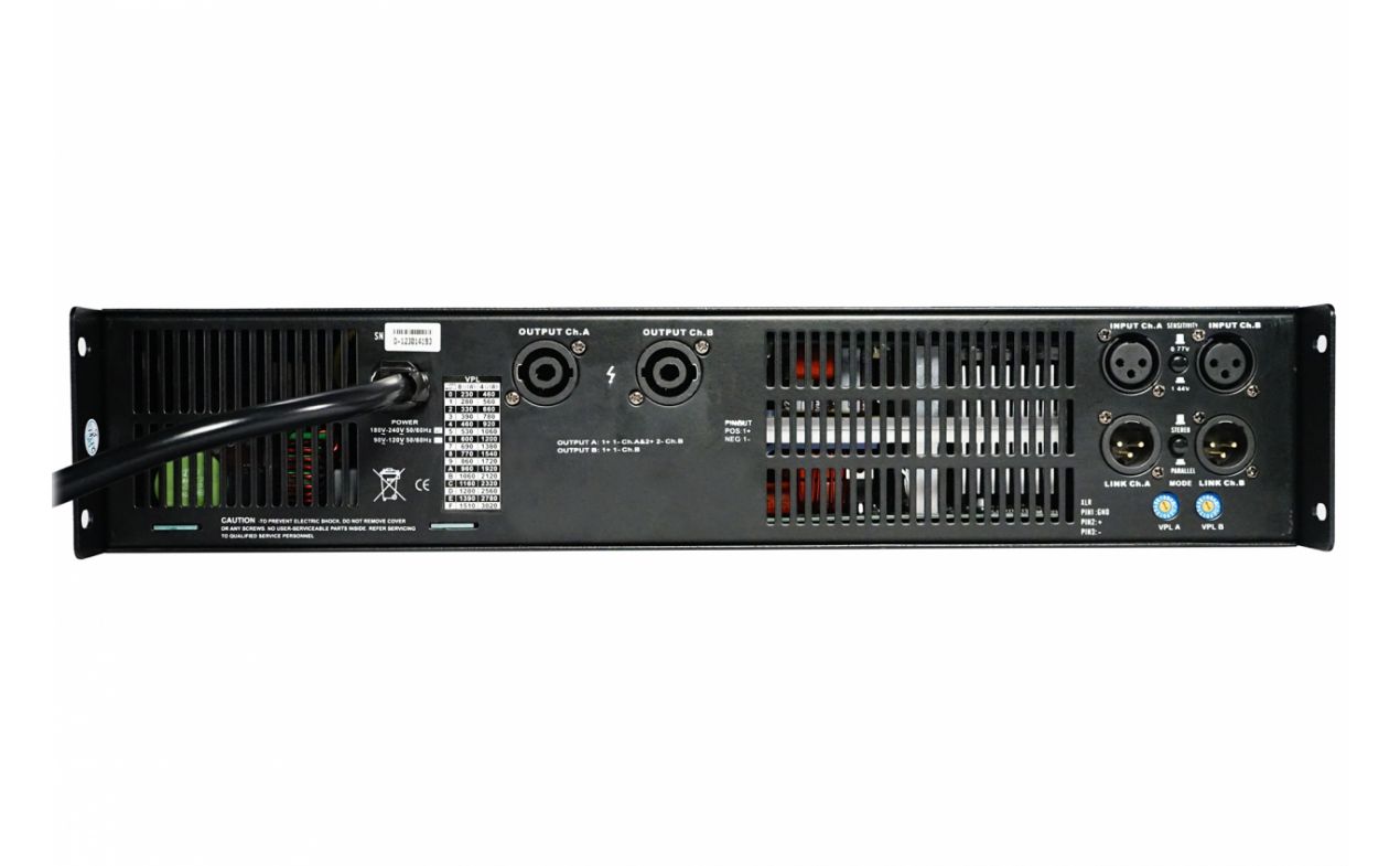 Pro IHOS D3000 2CH pojačalo 2x3000W@ 4 Ohm