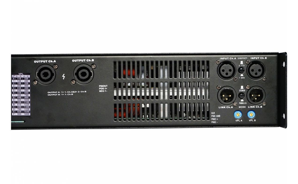 Pro IHOS D2600 2CH pojačalo 2x2600 @ 4 Ohm