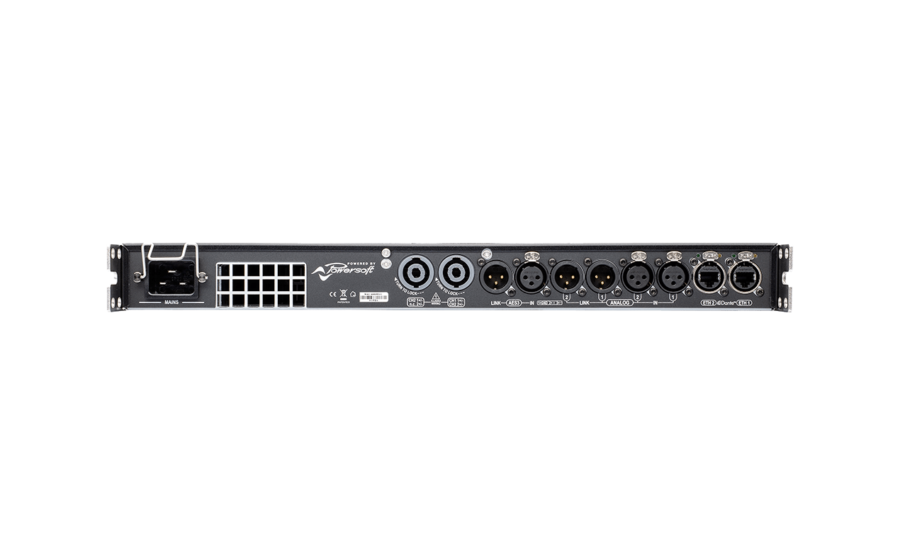 Powersoft T902 DSP + Dante pojačalo 2 CH
