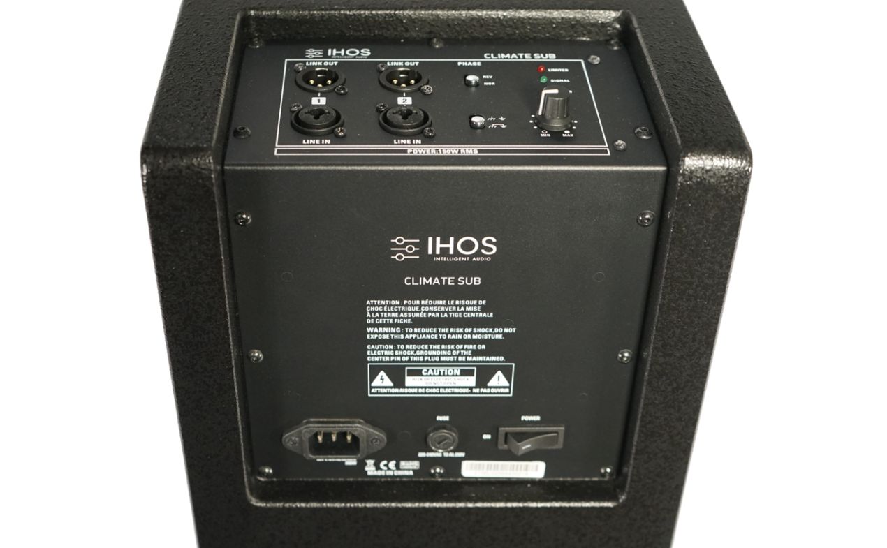 CLIMATE SUB BLACK - aktivni  subwoofer