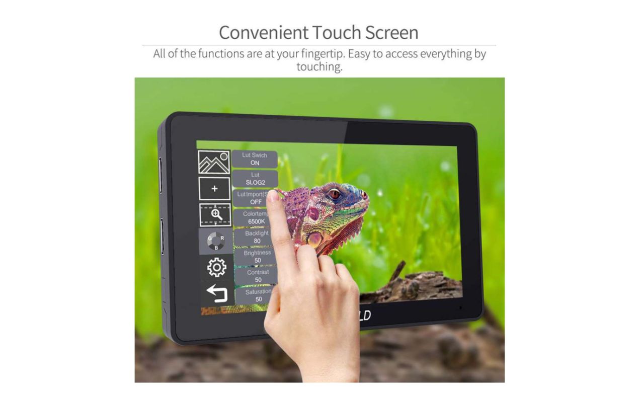 F6 PLUS - monitor za kameru