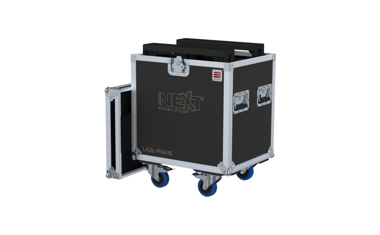 NEXT Flight Case for 2x LA26 Flying Frame