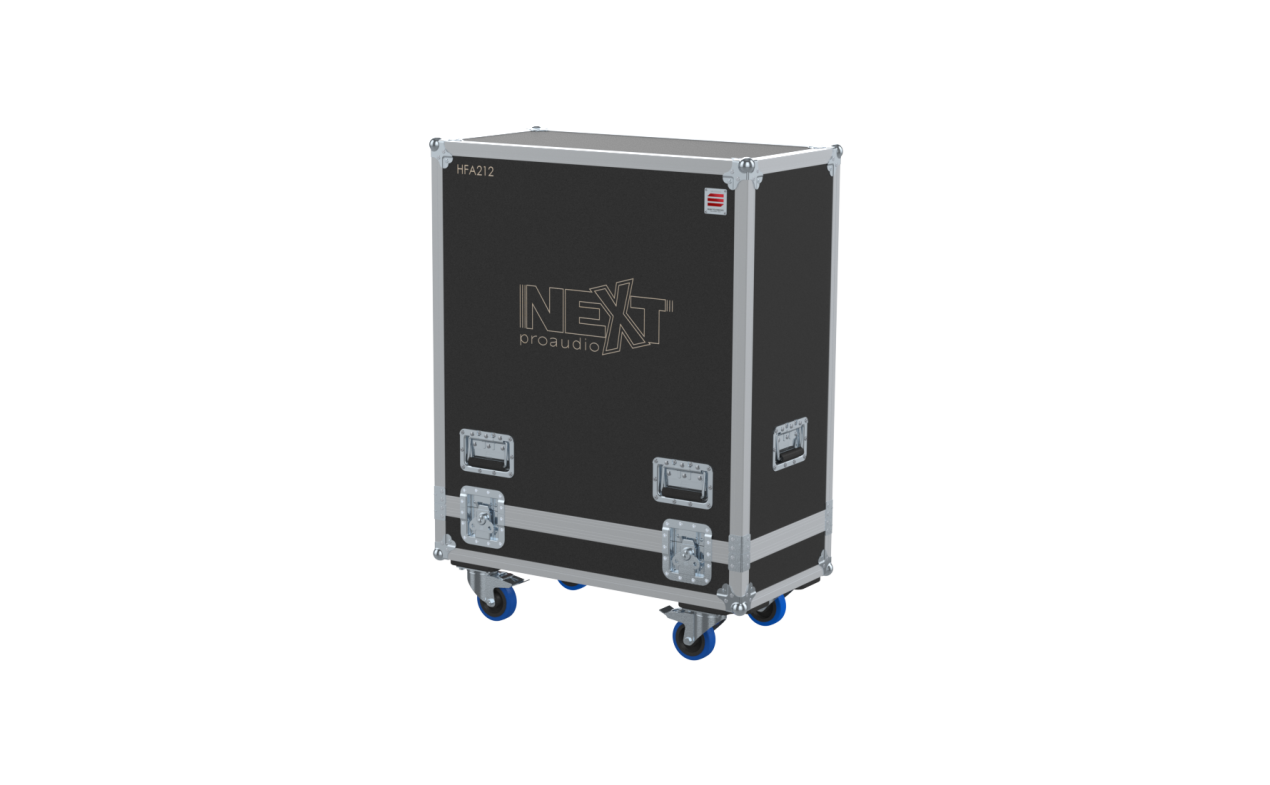 NEXT Flight case for 2x HFA212