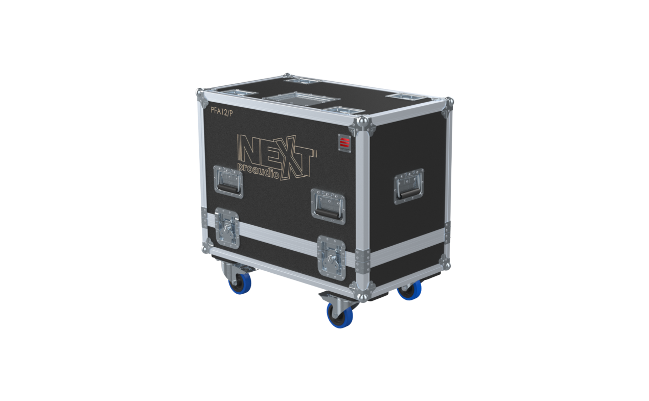 NEXT Flight case 2x PFA12