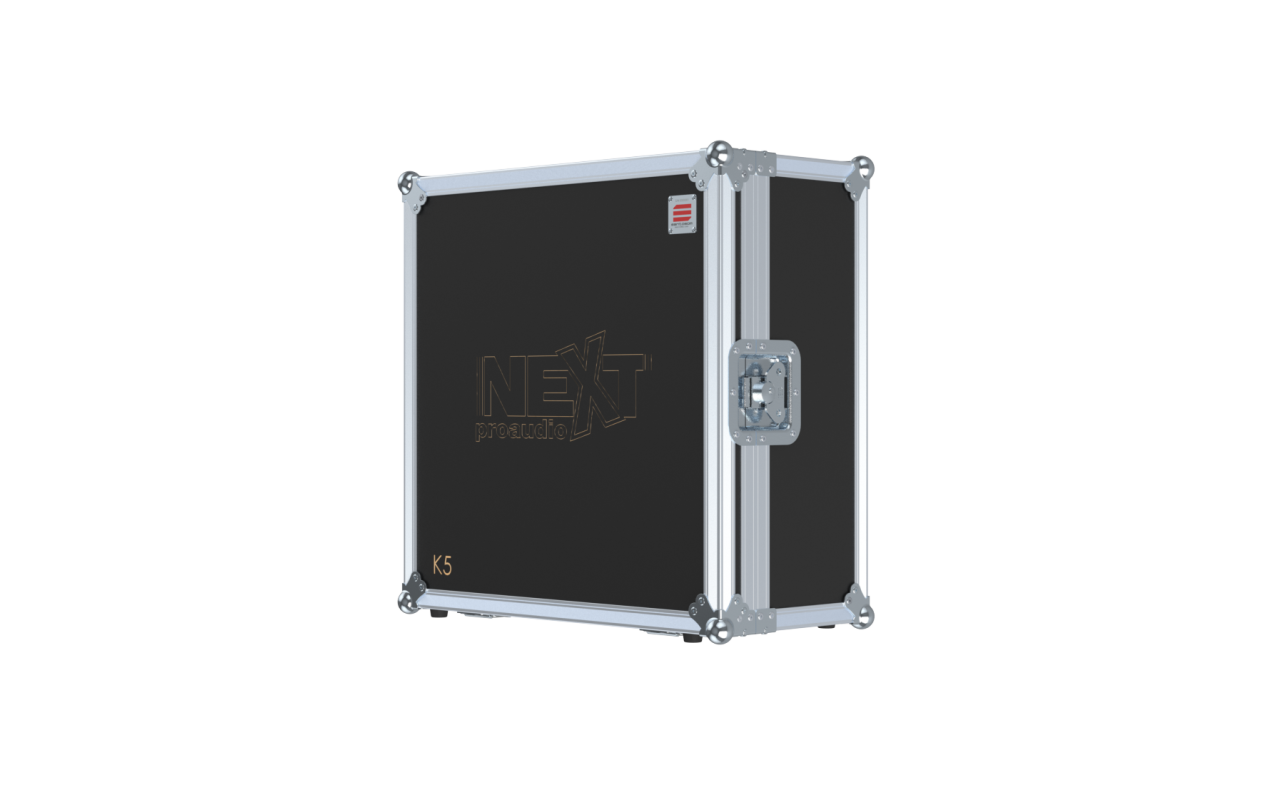 NEXT Flight case for 4x K5