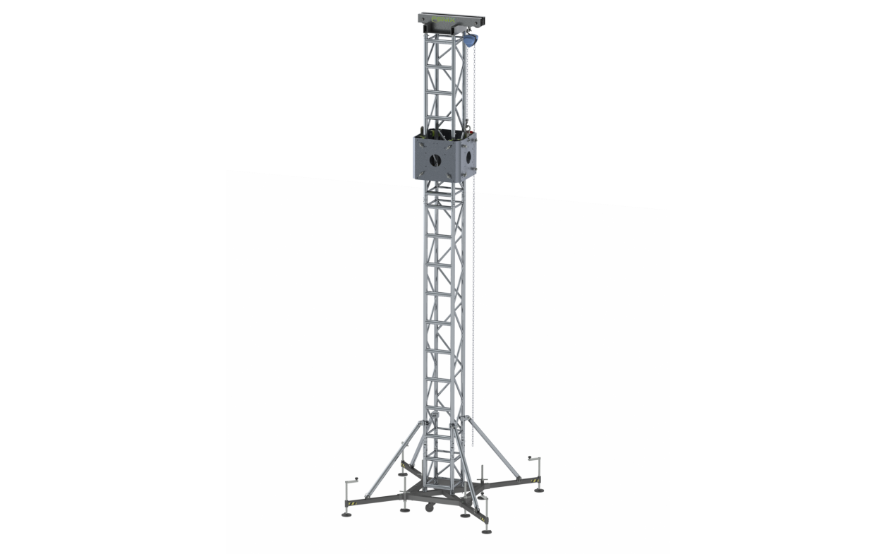FENIX Tr4-1200 aluminijski potporni toranj sa motorom ili lančanom dizalicom
