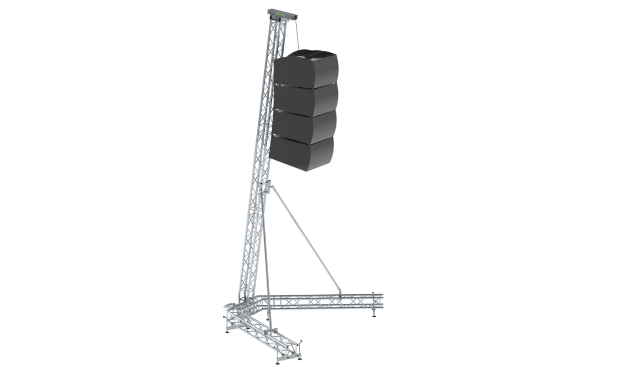FENIX Pa-607 alu konstrukcija za sustave line-array