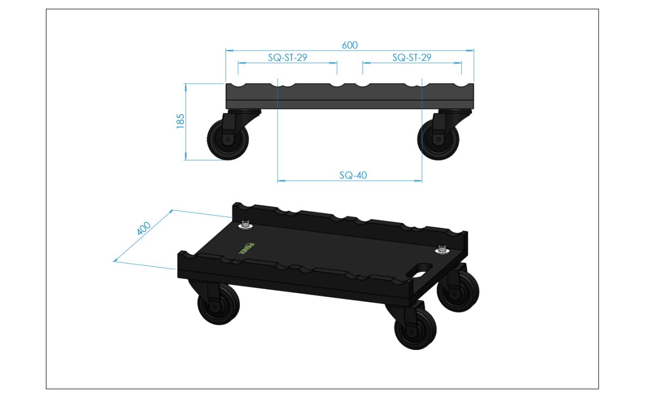 FENIX Ac-636c kolica za transport