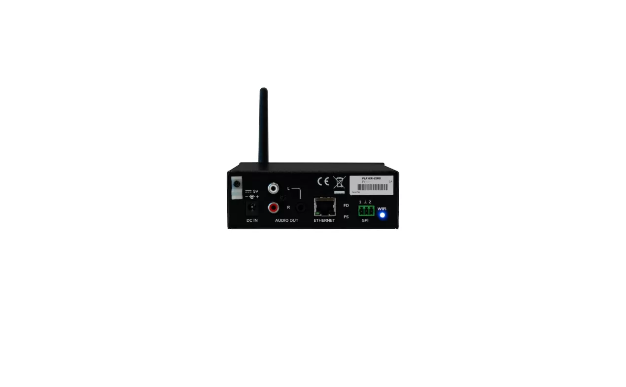 ECLER -  kompaktni audio player ZERO
