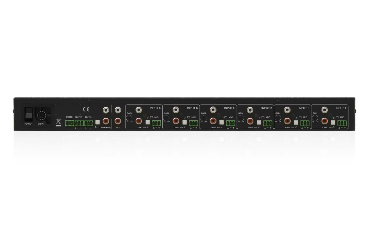 ECLER - media mixer SAM612T