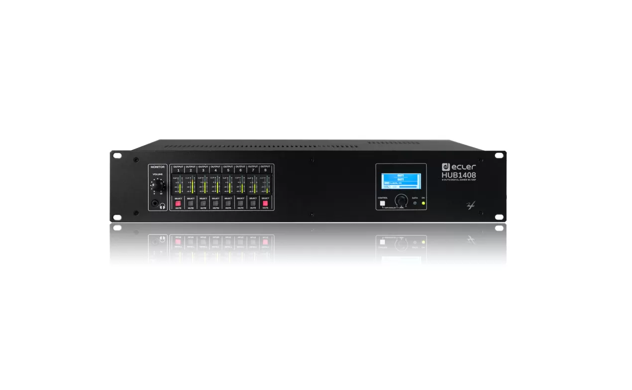 ECLER - digitalno audio pojačalo HUB1408