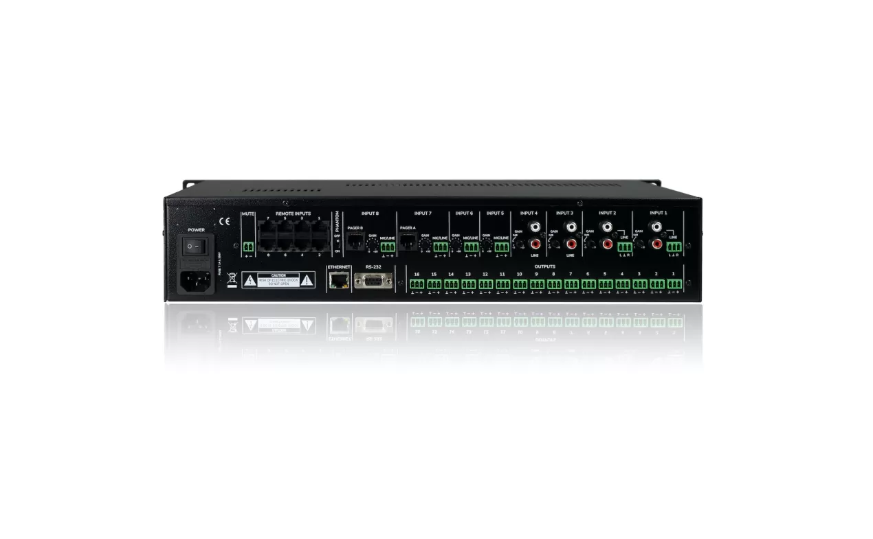 ECLER - digitalno pojačalo HUB1616