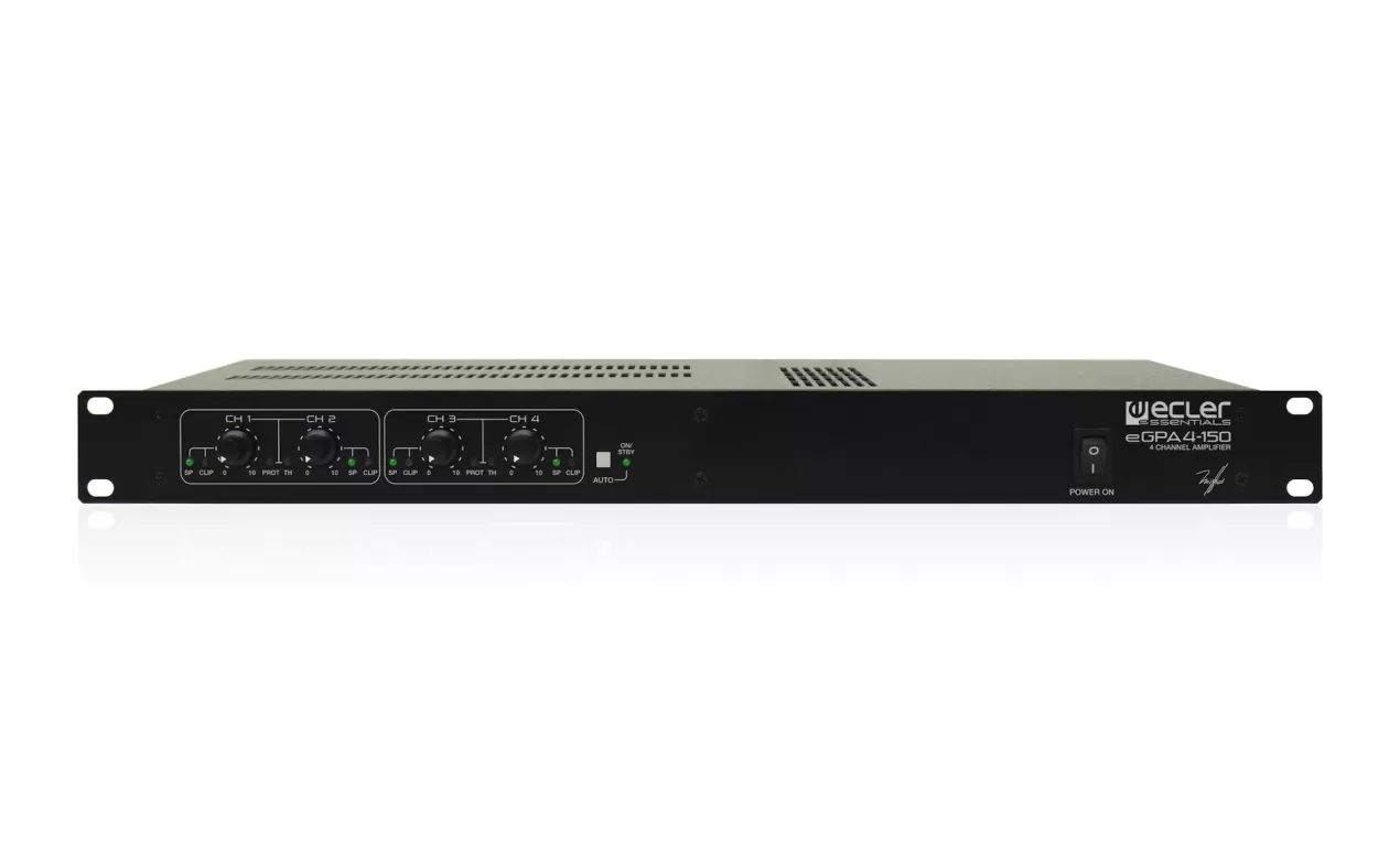ECLER - eGPA4-150 višekanalno pojačalo, 4x150W