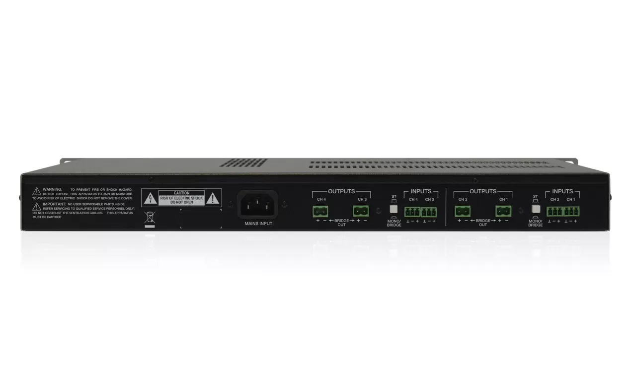 ECLER - eGPA4-150 višekanalno pojačalo, 4x150W