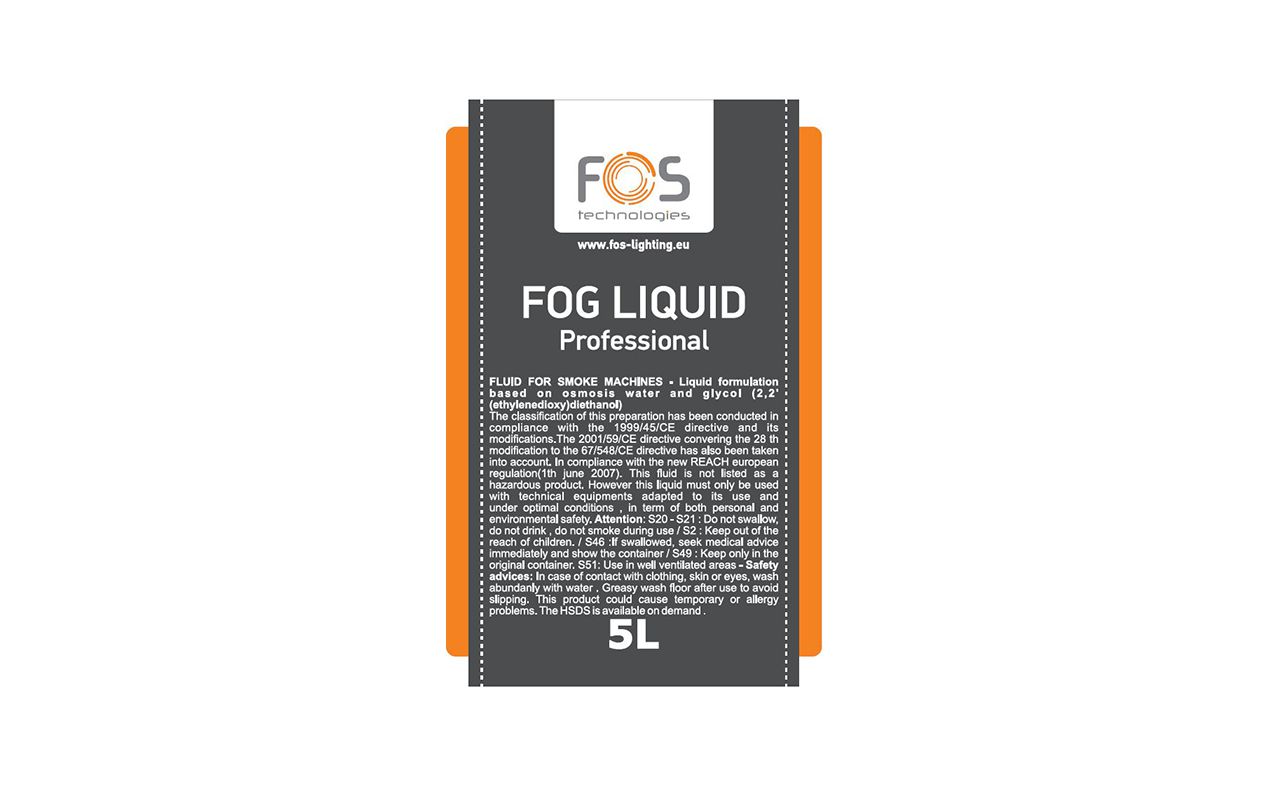 FOS FOG LIQUID PROFESSIONAL 5L