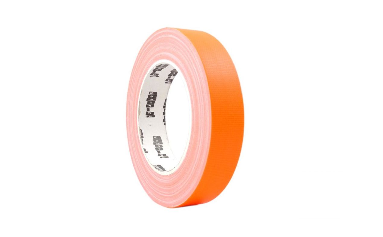 gafer.pl fluorescent tape 24mm x 25m - narančasta