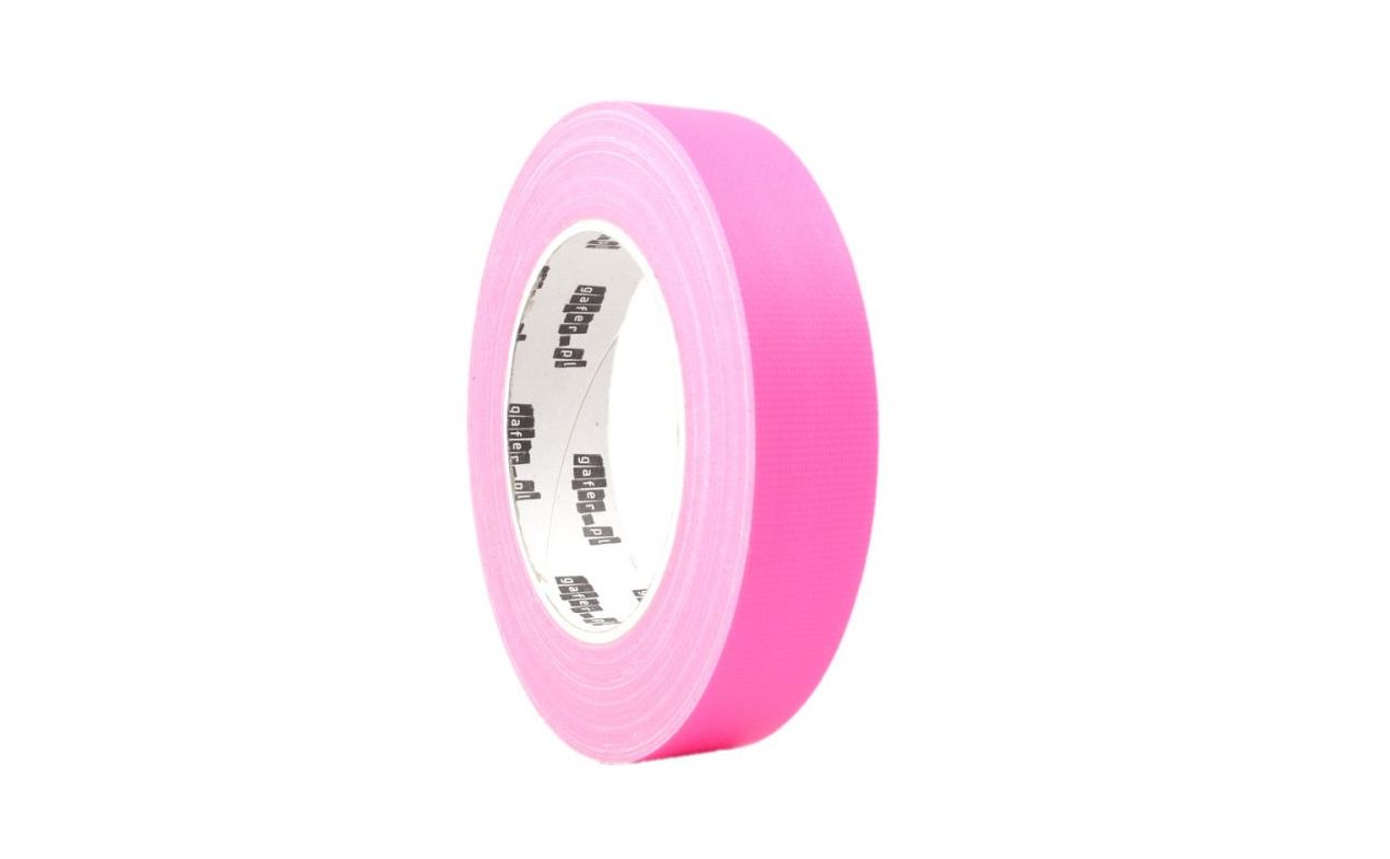 gafer.pl fluorescent tape 48mm x 25m - PINKY