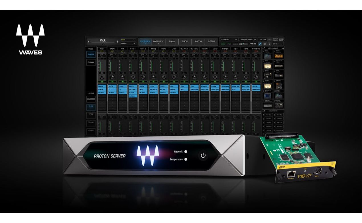 WAVES SuperRack Proton Combo for Yamaha Consoles