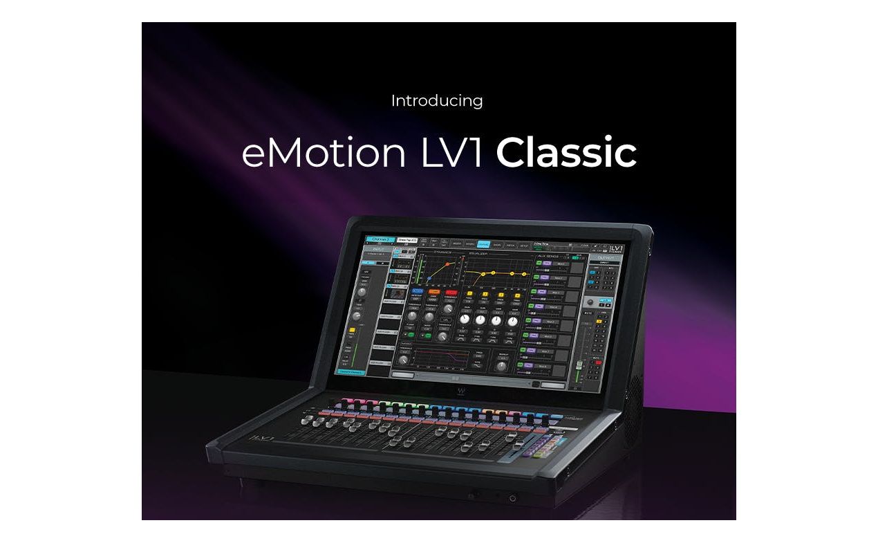 Waves eMotion LV1 Classic - digitalni mikser