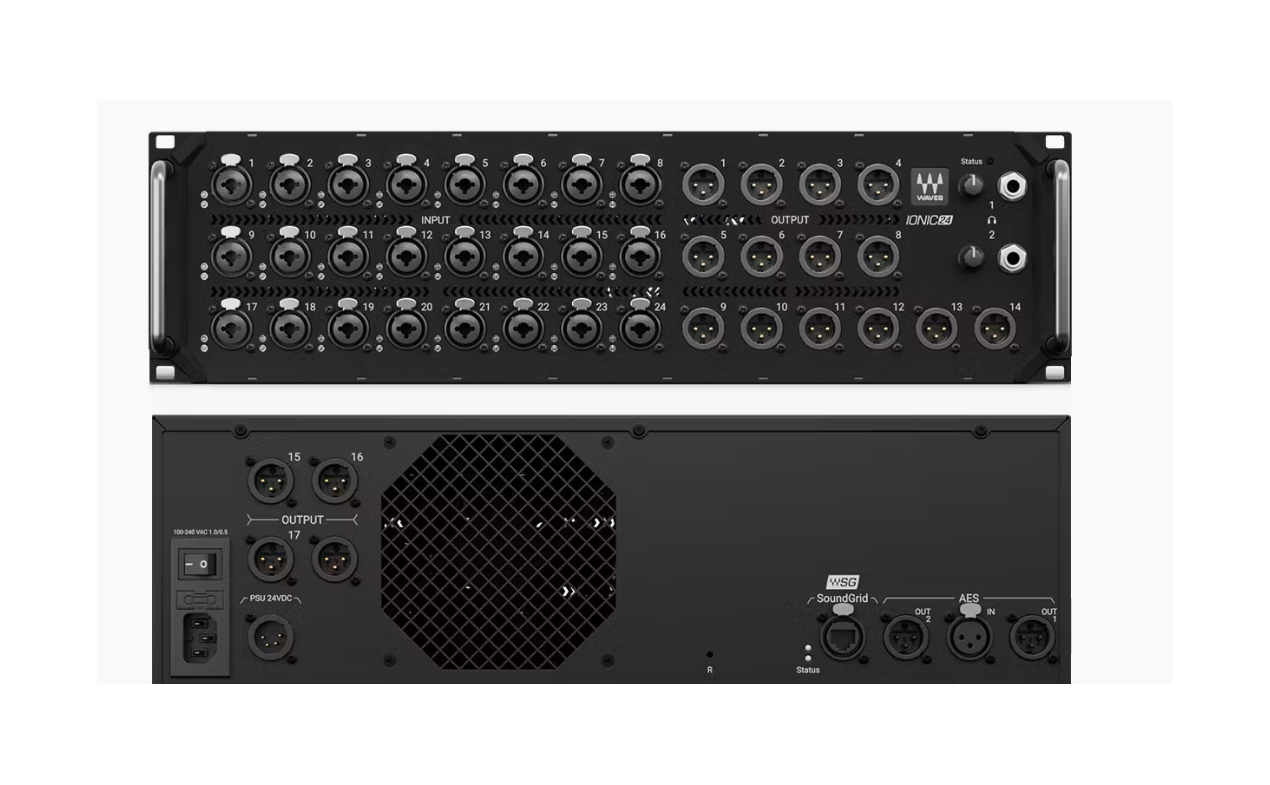 Waves IONIC 24 -SoundGrid stagebox 24-in / 18-out