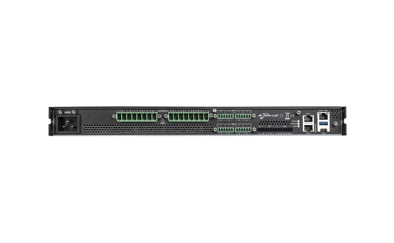 Powersoft Unica 8M 8K8 8CH