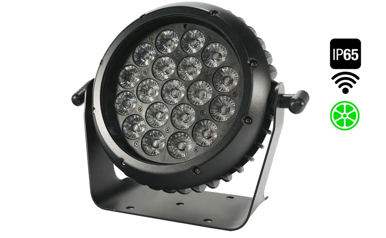 FOS IQ Par IP65 Lime WDMX