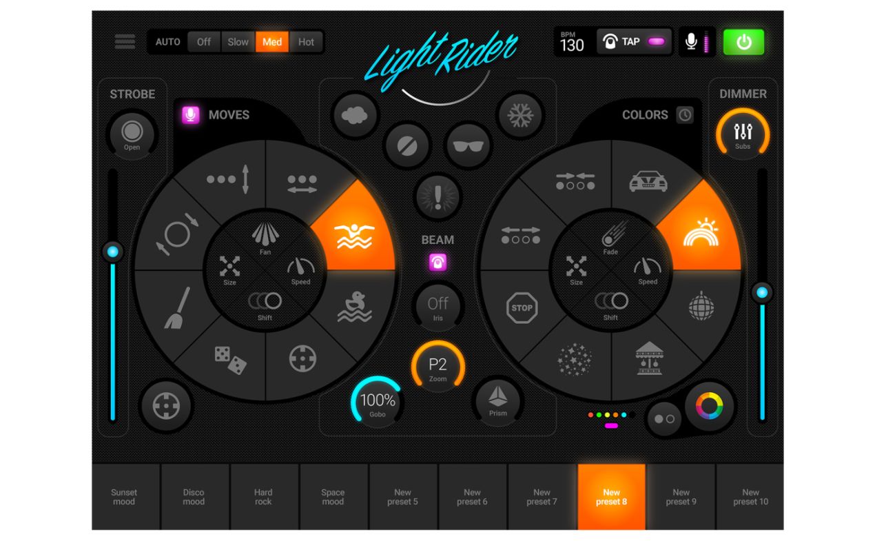 LIGHT RIDER - Smart WIFI DMX Interface