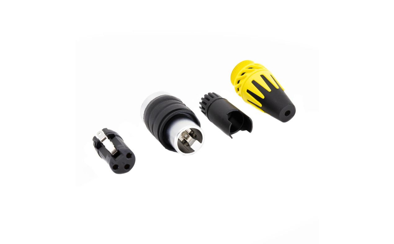 MA XLR001F ženski 3pin XLR - vodootporni konektor