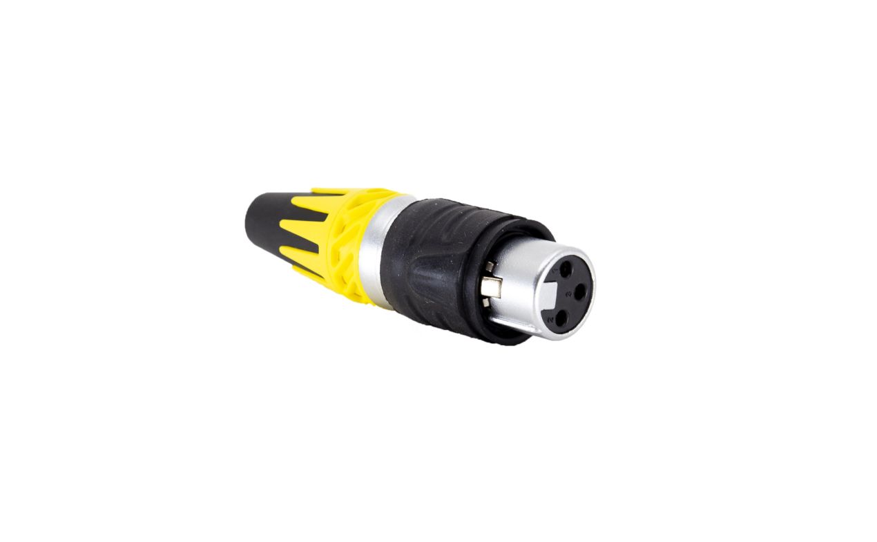 MA XLR001F ženski 3pin XLR - vodootporni konektor