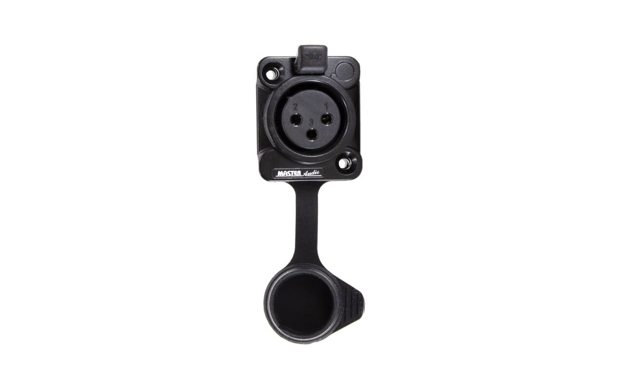 MA ženski XLR 3-pin ugradbeni konektor IP