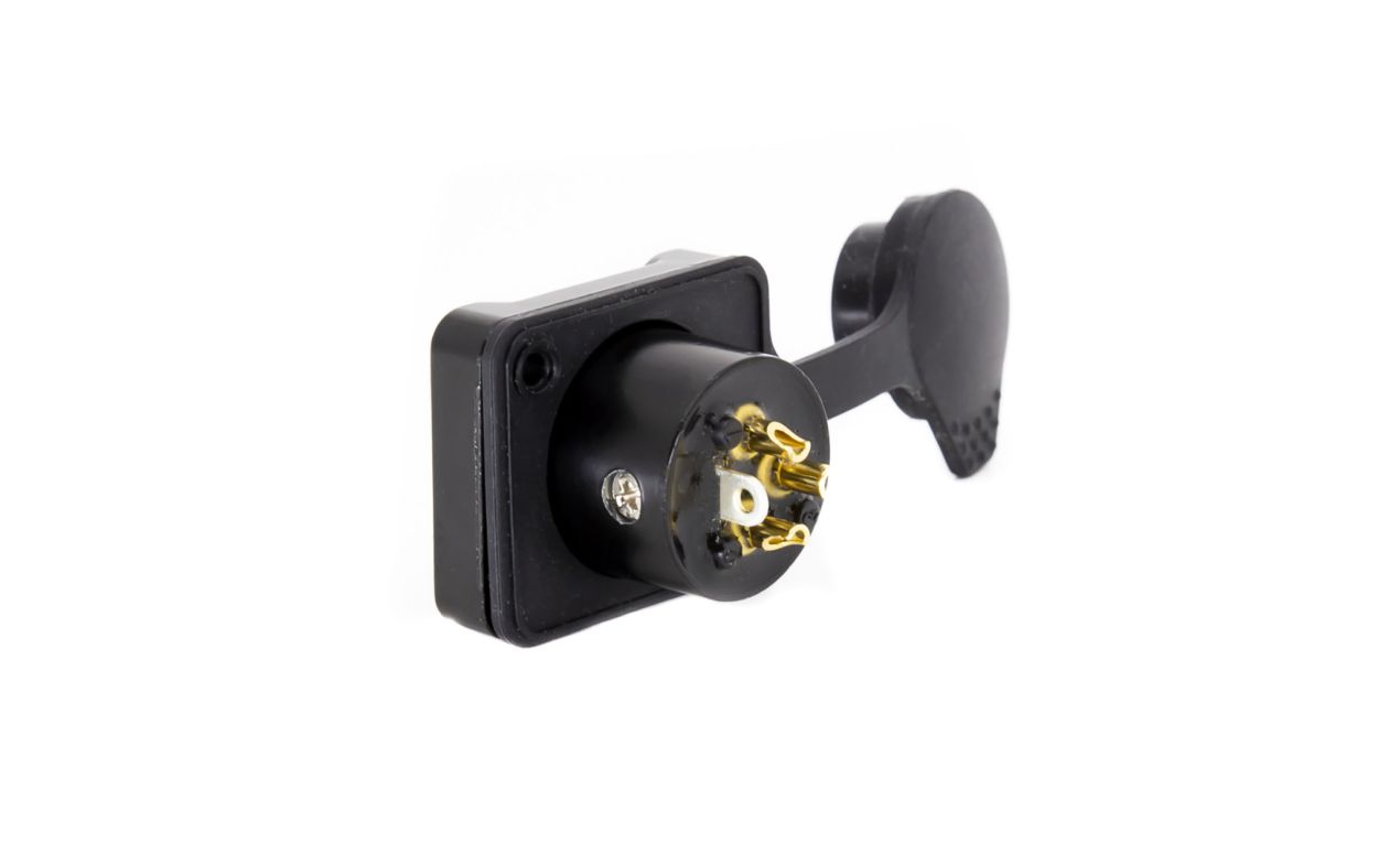 MA muški XLR 3-pin ugradbeni konektor IP