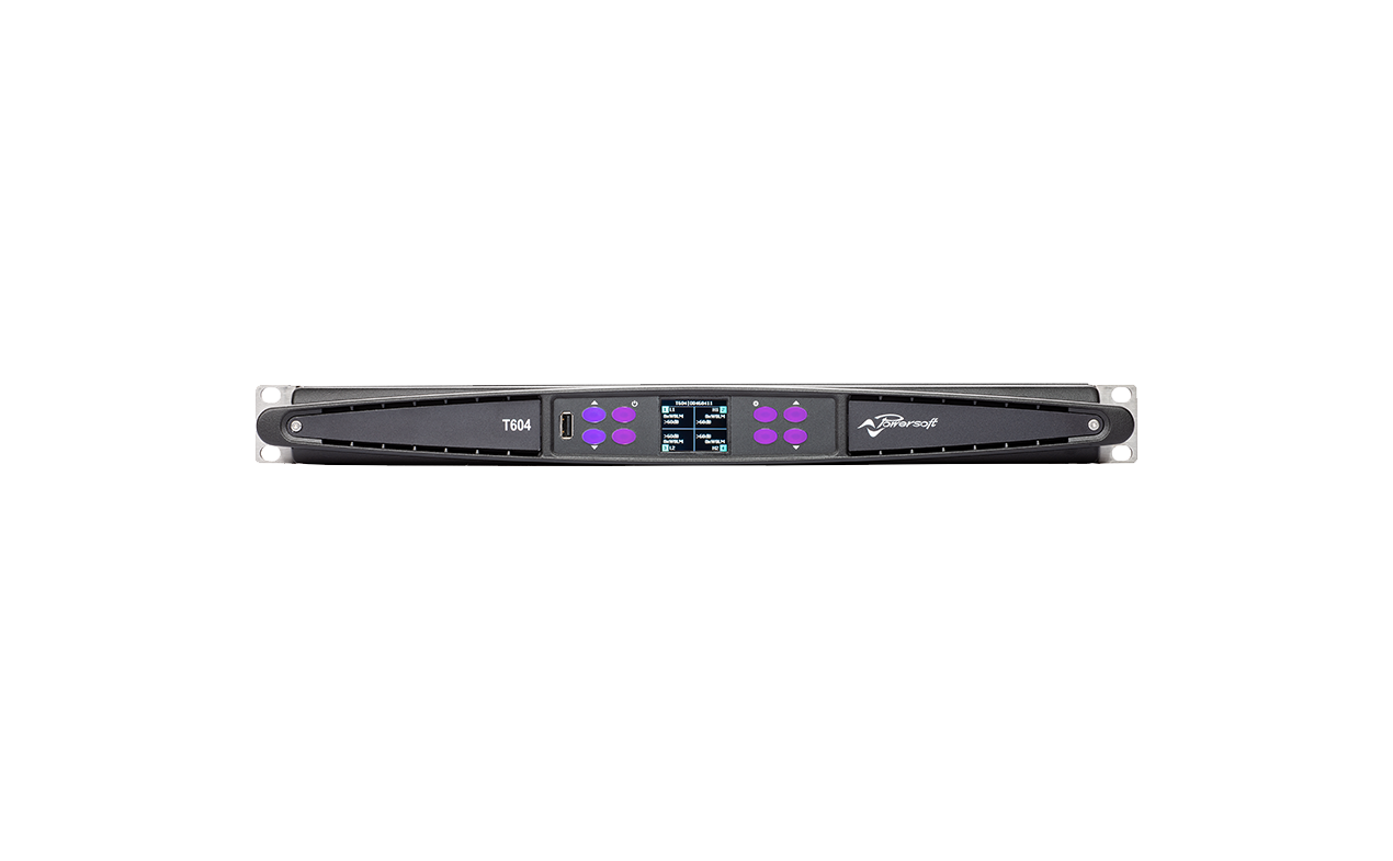 Powersoft T604 DSP + DANTE