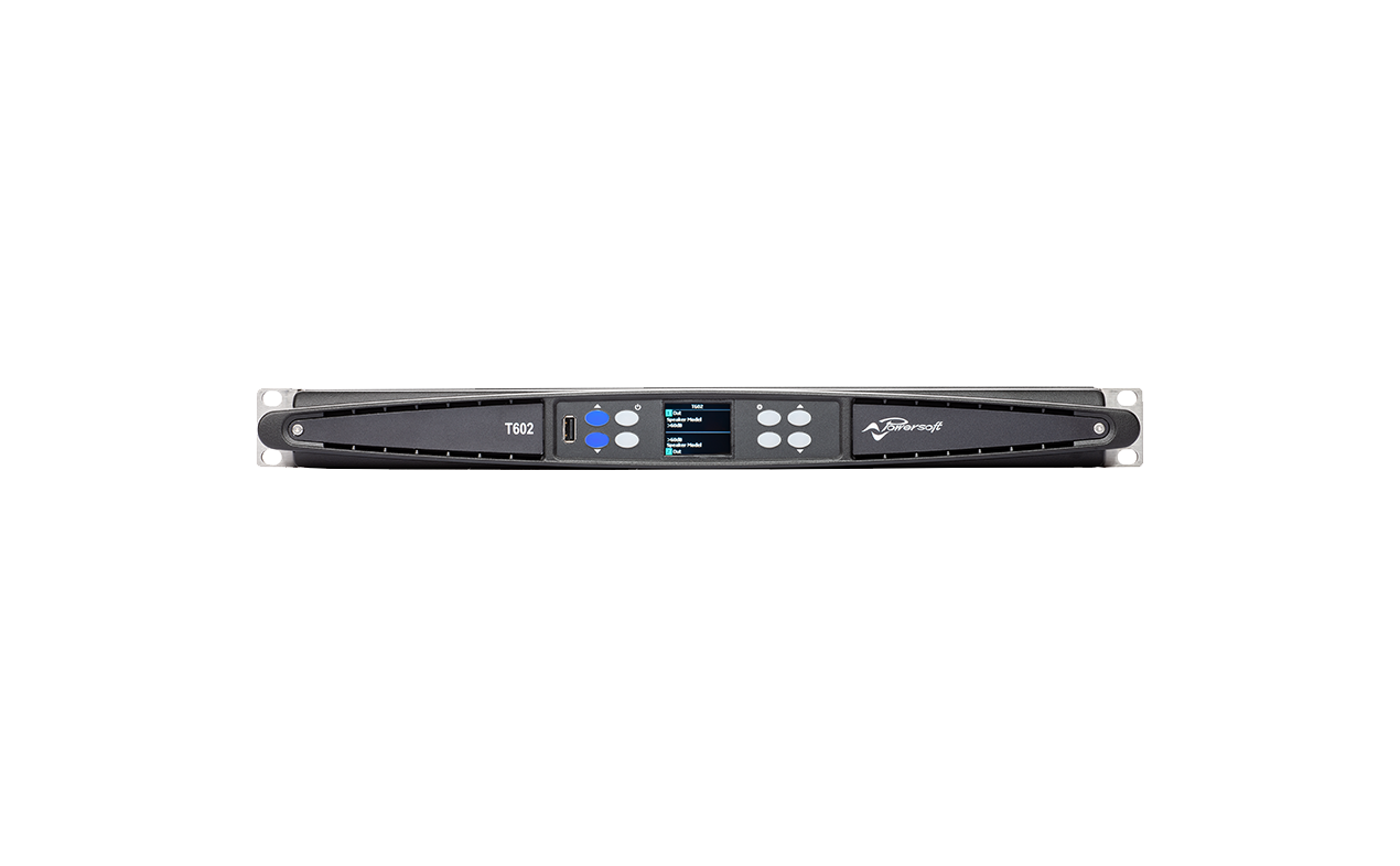 Powersoft T602 DSP + DANTE