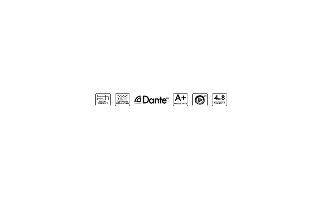 Powersoft X8 DSP + ETH