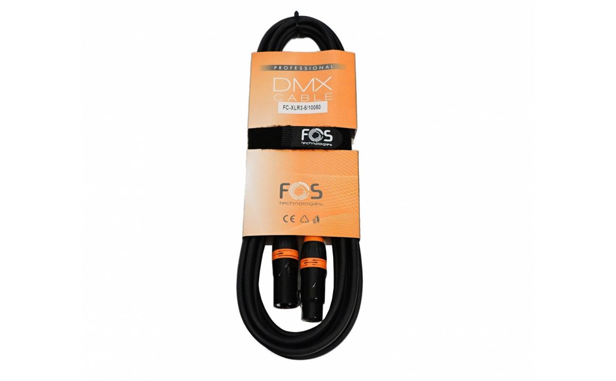 FOS DMX kabel FC-XLR3-5